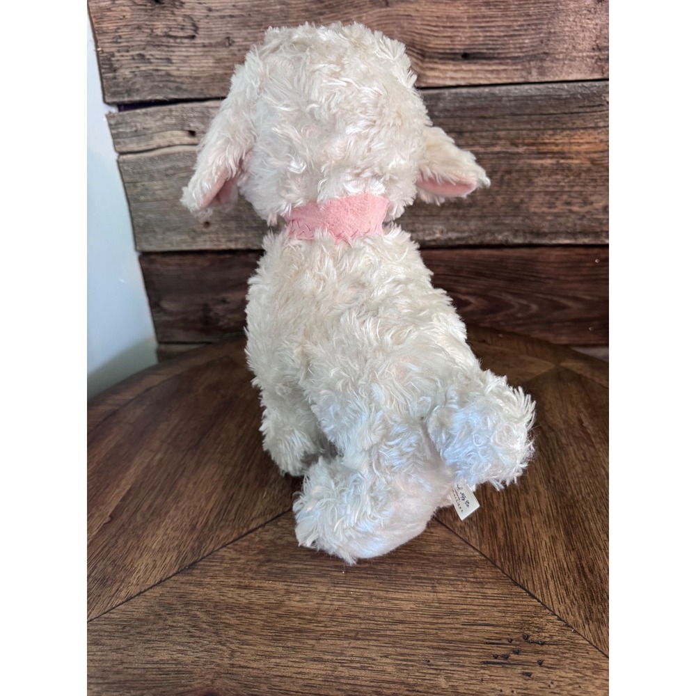 Vintage 1950s Gund J Swedlin Rubber Face Lamb Plush Sheep White Kitsch Tagged - Picture 4 of 11